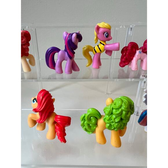 My Little Pony Mini G4 Blind bag Mixed Figures and 1 McDs Rarity Toy Lot of 10 - Picture 8 of 12